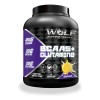 Aminoácidos Bcaas + Glutamina Wolf 1kg Sabores Pre Naranja