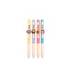 Mr. Wonderful Set di 4 Penne Cancellabili con Charm Panda