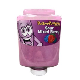 Pucker Powder Sour Mixed Berry,Party Favors - Weddings - Receptions - Bridal and Baby Showers - Birthdays - Toppings - Decorations, 9.5oz: - 1 Ct