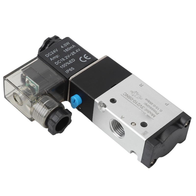 Pneumatic Solenoid Valve Aluminum Alloy Quick Response Direct Acting Solenoid