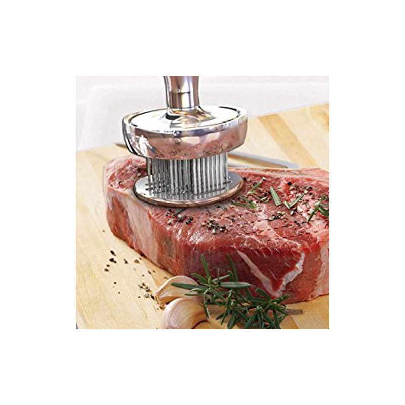 Butcher's Kitchen Impressor Meat Tenderizer and Flavor Infuser Meat Preparation