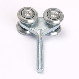 Mxfans Sliding Track Roller Hanging Barn Door Rail Trolley Wheel H4-3 for Door