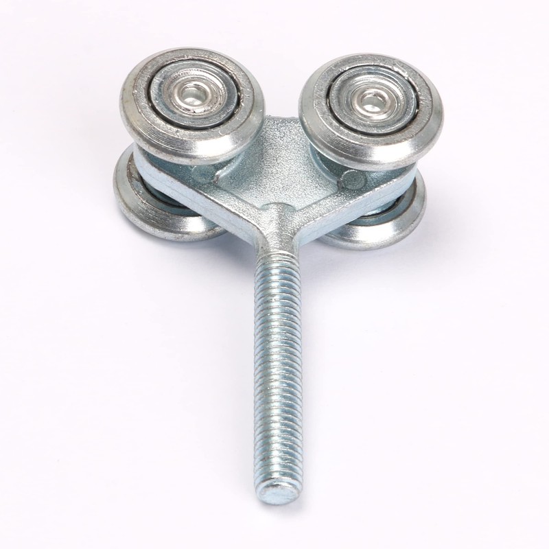 Mxfans Sliding Track Roller Hanging Barn Door Rail Trolley Wheel