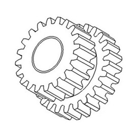 RAParts 70226113 New Reverse Idler Gear Fits Allis Chalmers Tractor Models WC +