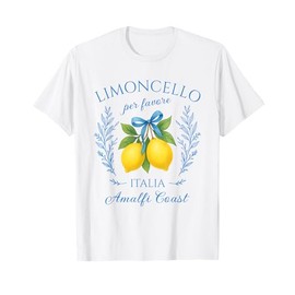 Limoncello Per Favore Lemons Summer Italy T-Shirt