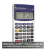 Calculated Industries 8510 Home ProjectCalc Do-It-Yourselfers Feet-Inch-Fraction Project Calculator |