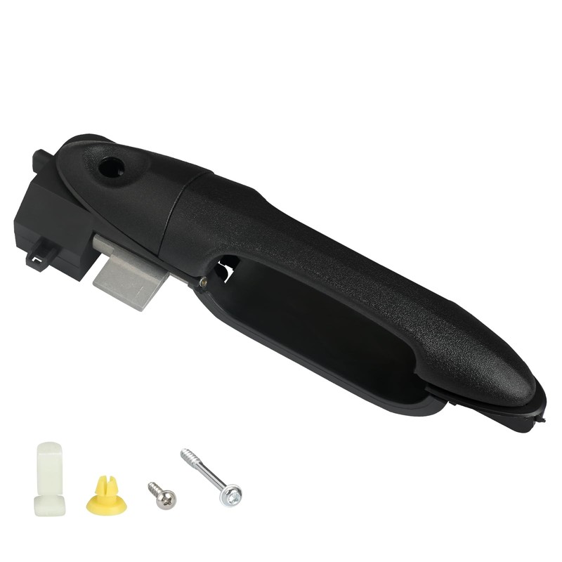 TQPONLY Exterior Door Handle & Reinforcement Plate Kit,for 2000-2007 Ford