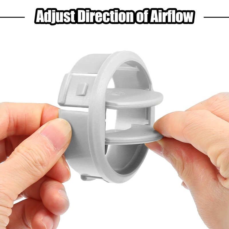 ACROPIX Universal AC Air Conditioner Vent Outlet for RV Bass
