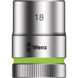 Wera 003609 Zyklop 8790 HMC Socket 1/2-inch Drive x SW 18mm