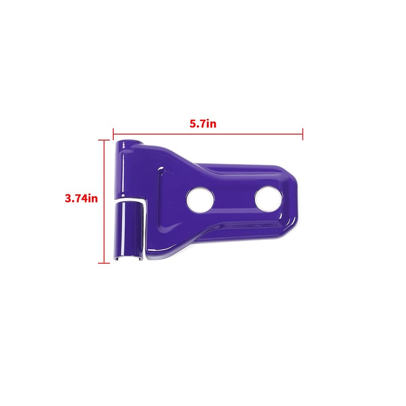 JeCar Door Hinge Cover Trim Exterior Accessories Compatible with Jeep