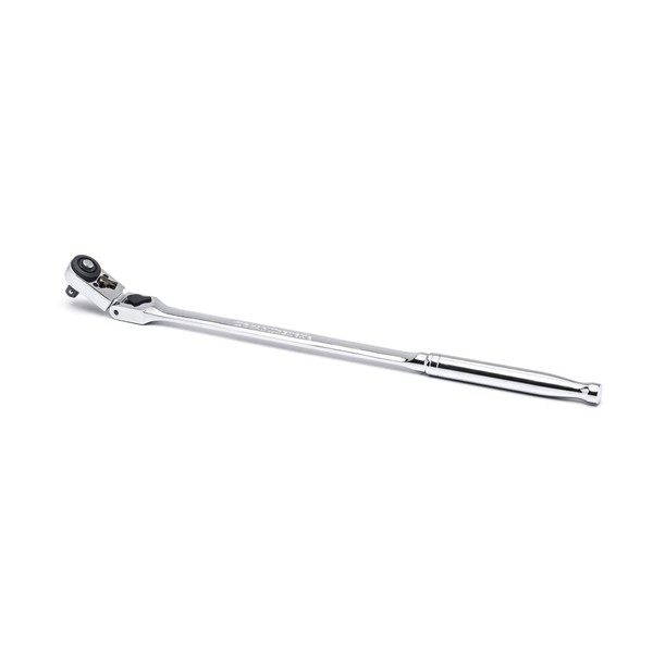 GEARWRENCH 1/4" Drive 72 Tooth Quick Release Locking Flex Slim Head Ratchet, 12" - 81030