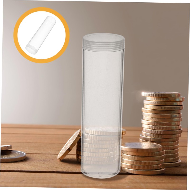 Operitacx 6 Pack Storage Tubes Holder Storage Case Storage Tube