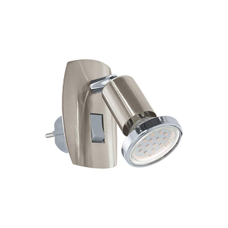 Eglo Socket spot Mini, Plug Light, Socket lamp Made of