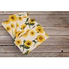 Urban Villa Dinner Napkins Sunflower Print Cloth Napkins (Set of