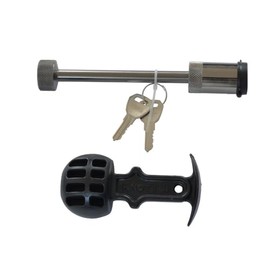 FKAnhängerteile Knott Diebstahlsicherung für KS25 - KS30 - KS35 mit Kupplungskugel KSB50