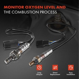 A-Premium O2 Oxygen Sensor Compatible with Mazda 3 2010 2011 2012 2013 2.0L, Upstream & Downstream, 2-PC Set, Replace# LFL7188G1A, LF8R188G1
