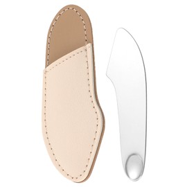 PACKOVE Stainless Steel Makeup Mixing Spatula Durable Cosmetic Mixing Tool for Foundation Blush and Nail Polish for Home and Professional Use