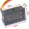 JacobsParts DC 100V 100A Voltmeter Ammeter Dual LED Display Panel