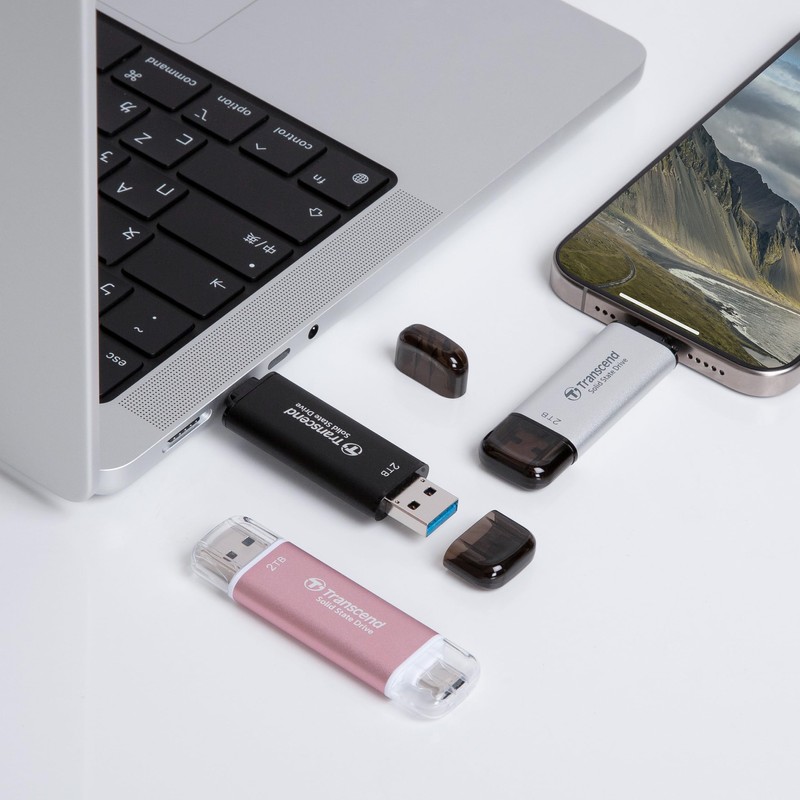 Transcend 256GB External SSD ESD310C USB 10Gbps