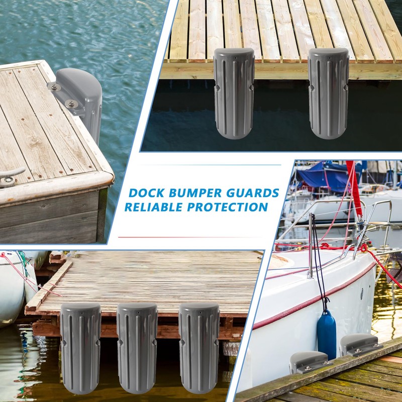 Dock Bumpers 2 Pack,Dock Fenders Bumper,Marine Dock Bumpers,Inflatable Dock Protection