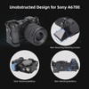 Nitze A6700 Cage for Sony Alpha 6700 Camera with Built-in