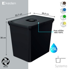 KEDEN 23L recycling system bin.