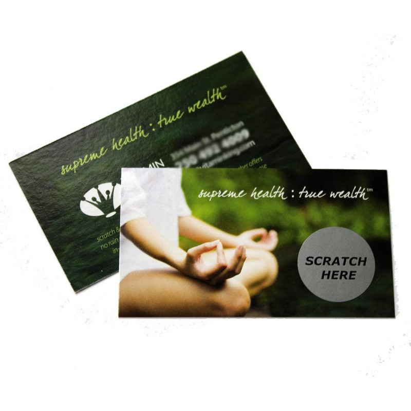 My Scratch Offs 500 Pack Silver Round with “Scratch Here”