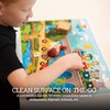Animals On-The-Go Plastic Disposable Placemats for Boys, Baby, Toddler, Kids