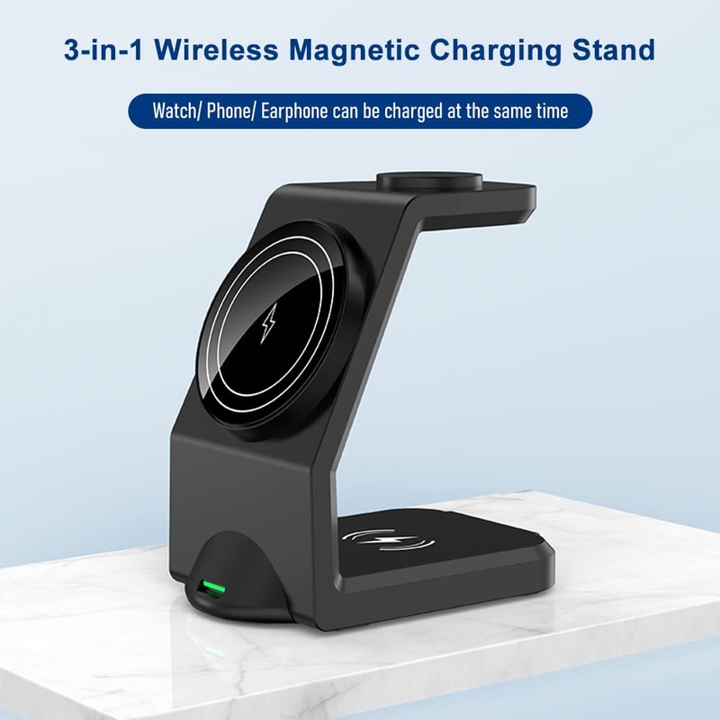 3 in 1 Charging Station for Phone 12 Top Watch