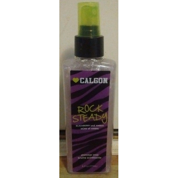 Heart Calgon Rock Steady Blackberry and Amber Shimmer Mist, 6 Oz.