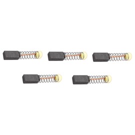 Rebower Pack of 5 Carbon Brushes [For Power Motor] - 10mm x 5mm x 4mm/Black Gold