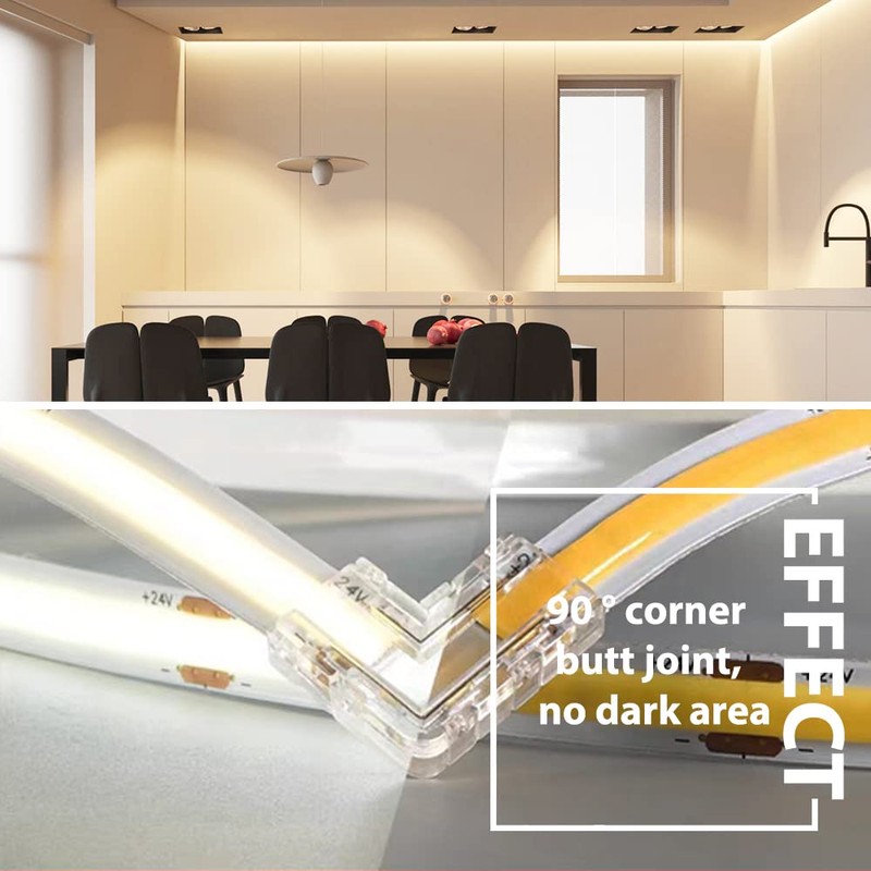 Arotelicht COB LED Strip Connector Set 12 V 24 V