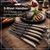 Wrenbury Laguiole Steak Knives Set of 6 Stainless Steel –