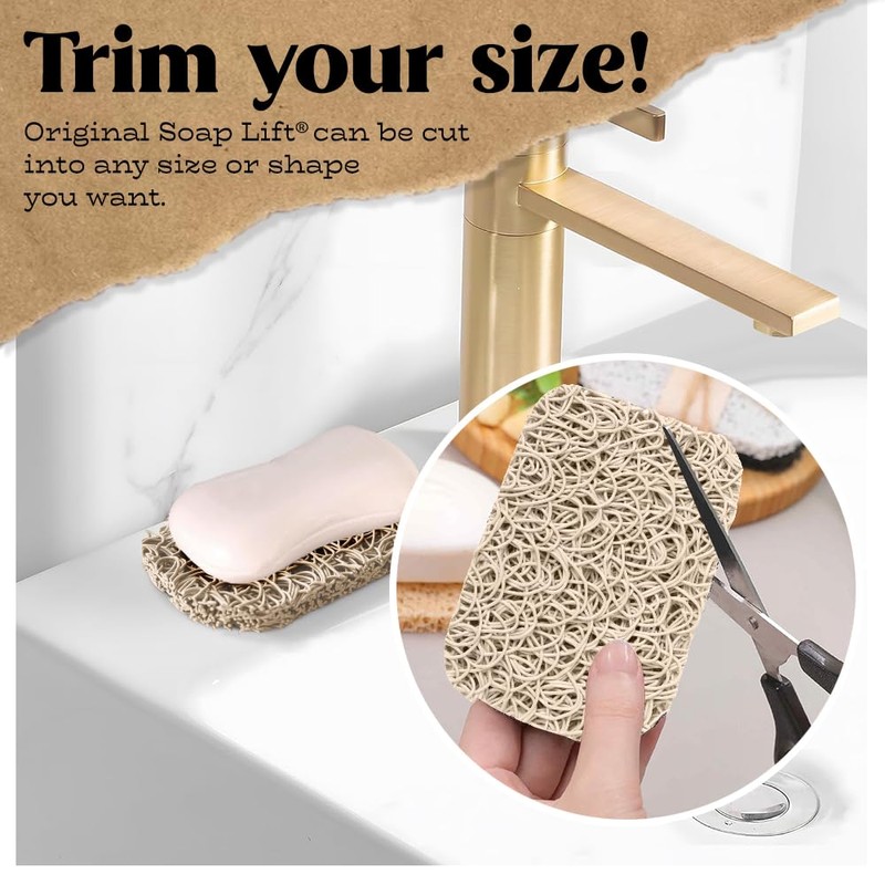 Bone Soap Lift Soap Dish, Two Pack