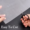 ZOCONE 12 Pcs Plastic Mesh Canvas Sheet 11.8'' x 7.9''