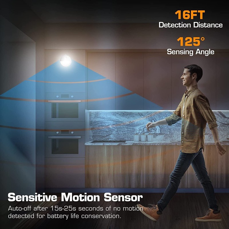 EverBrite LED Motion Sensor Night Light, Automated On& Off with