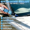 POLIXEL RTV Silicone Sealant Adhesive, 100% Silicone Waterproof Caulk Strength