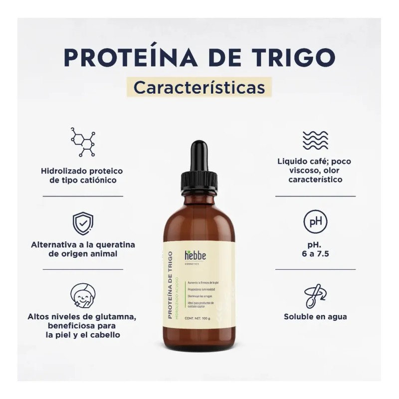 Proteina De Trigo Cosmetica Capilar 100g