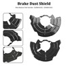 Topteng Right + Left Front Brake Dust Shield Suitable for