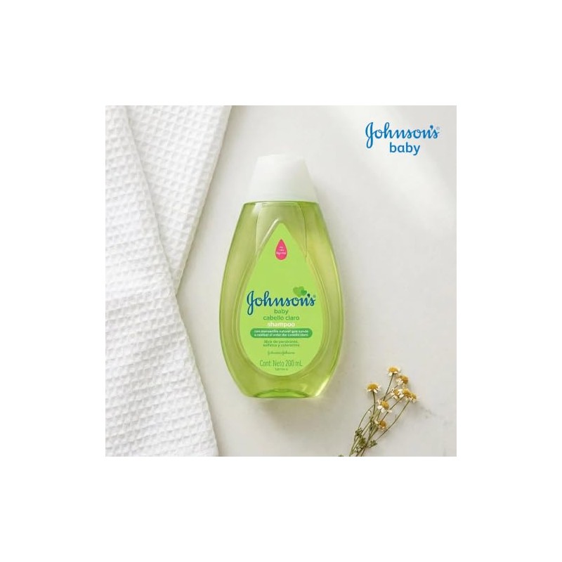 Shampoo Johnson’s Baby, Cabello Claro 200 ml