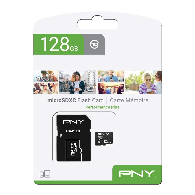 PNY Performance Plus microSDXC card 128GB Class 10