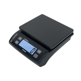 Sutekus SN800 Digital Scale Pedestal Scale, Maximum 76.1 lbs (30 kg), Large Screen, Counting, Net Weighing, Equipped with Hold Function, USB Charging, Black