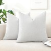 Artscope Set of 2 Boucle Cushion Covers, Throw Cushion Cover,