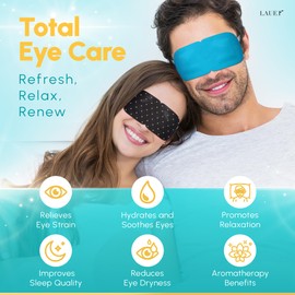 Heated Eye Steam Mask Dry Eyes Self Warm Compress Dark Circles Puffiness (1 Count (Pack of 6), Set of Scent (Lavender, Chamomile, Green Tea, Mint, Mandarin Basilic, Unscented))