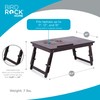 Sofia + Sam Bamboo Ventilation Lap Tray with Adjustable Legs