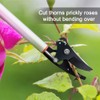 32-Inch Cut and Hold Pruners, Long-Reach Tree Pruner with Rotating