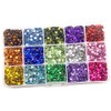Summer-Ray 5mm Assorted Colour Rhinestones in Storage Box Set #2