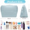 Makeup Brush Holder Travel, Compact Lightweight Accessory for Travel and