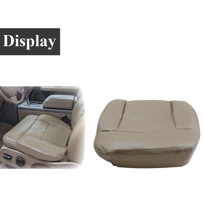 NLQR Front Driver Bottom Replacement Seat Cover Beige Tan HW