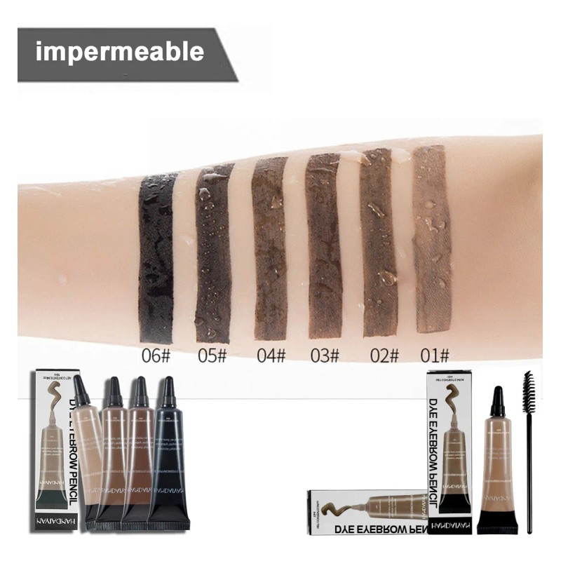 Gel Fijador Cejas Larga Duración Tinte Para Ceja Impermeable